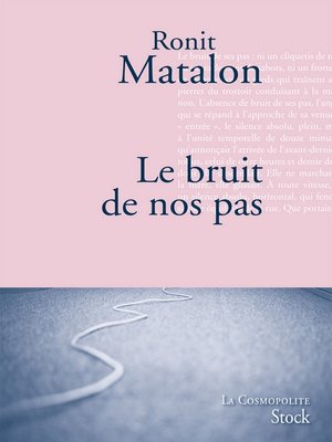 cover image of Le bruit de nos pas